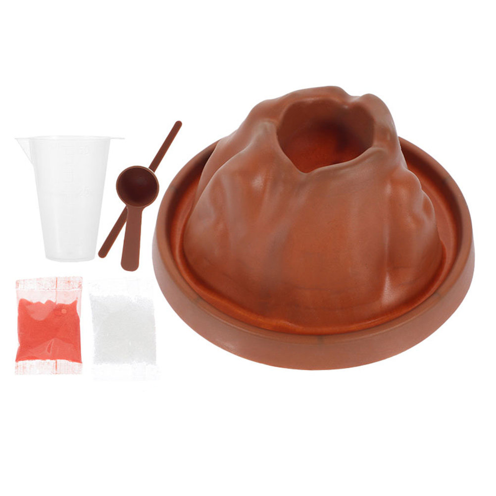 Volcano Kit Eruption - 1Set Kit Eksperimen Sains Gunung Berapi,