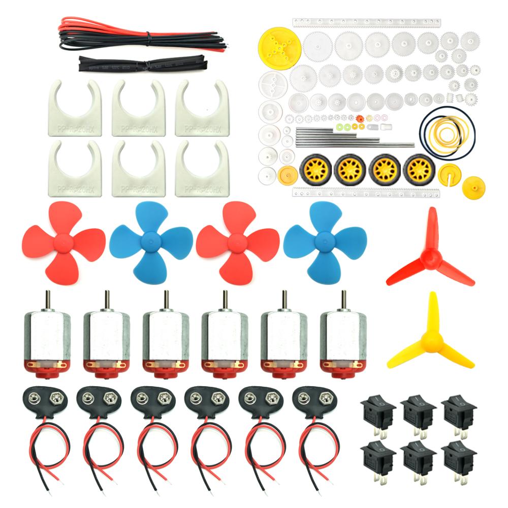 Science Hobby Kit - 6 Set Motor Kit, Motor Hobi
