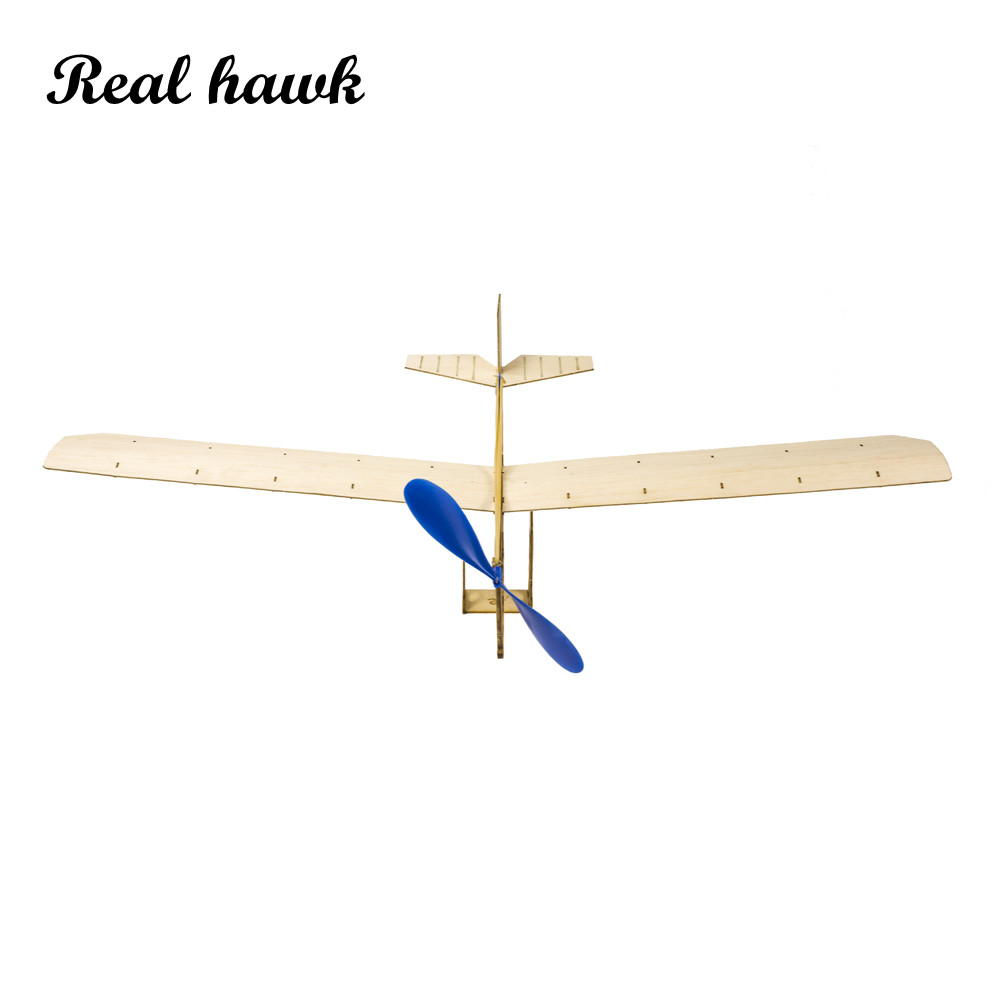 Science Project Diy - Kit Pesawat Terbang Bertenaga Karet STEM,
