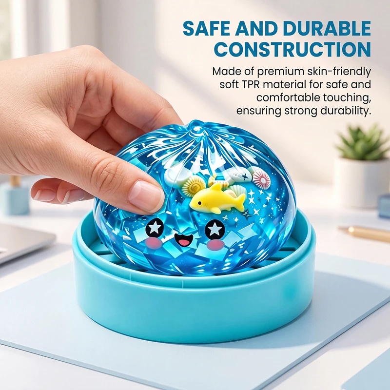 Crystal Growing Kit - Mainan Roti Kukus Isi Cangkang Hewan