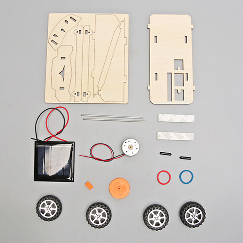 Science And Invention - Kit Robot Motor Mobil DIY Tenaga