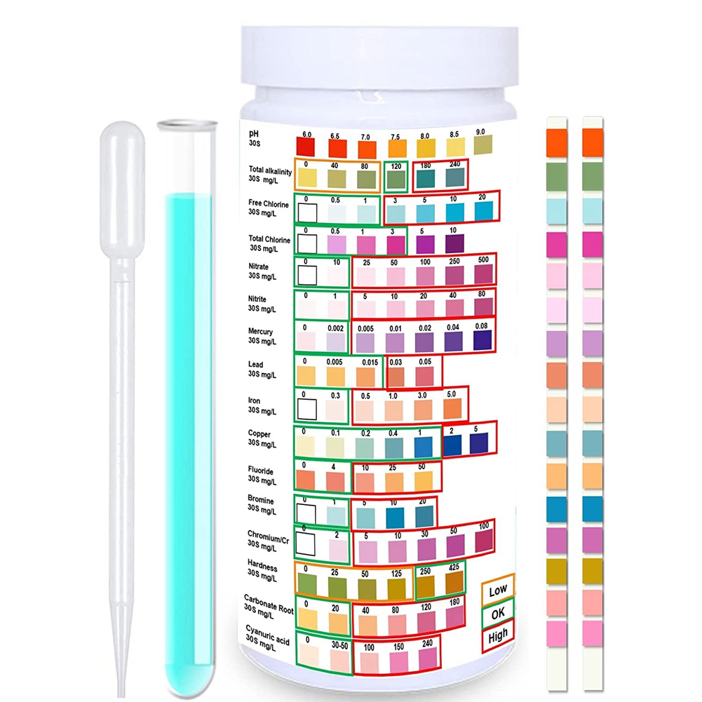 Ph Strip Test - Strip pengujian air untuk air minum-tingkat