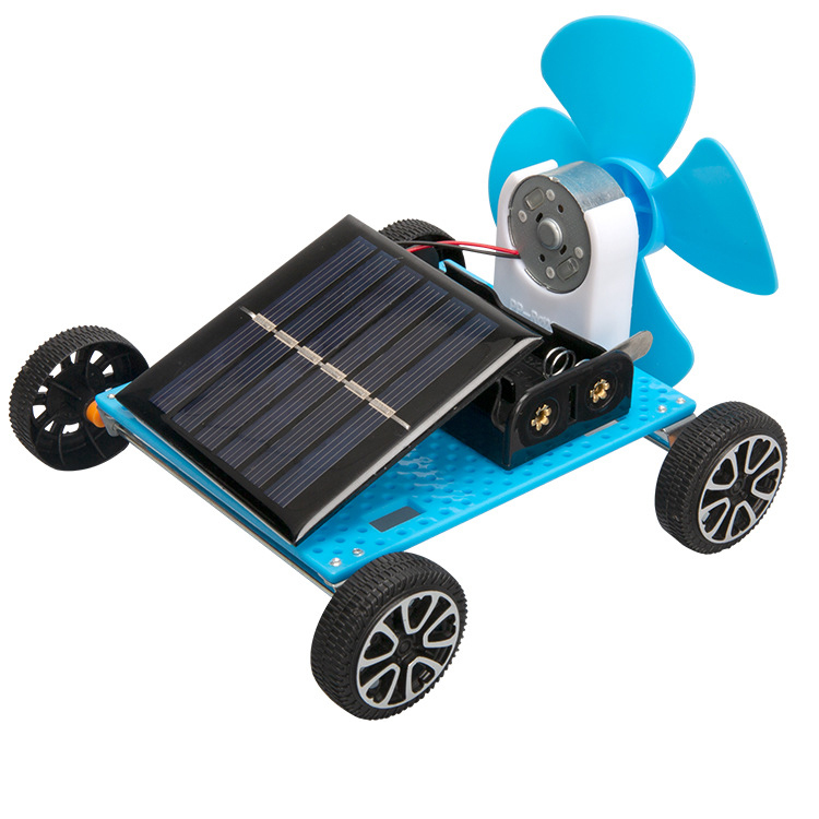 Science And Invention - Mainan mobil angin surya, peralatan Material