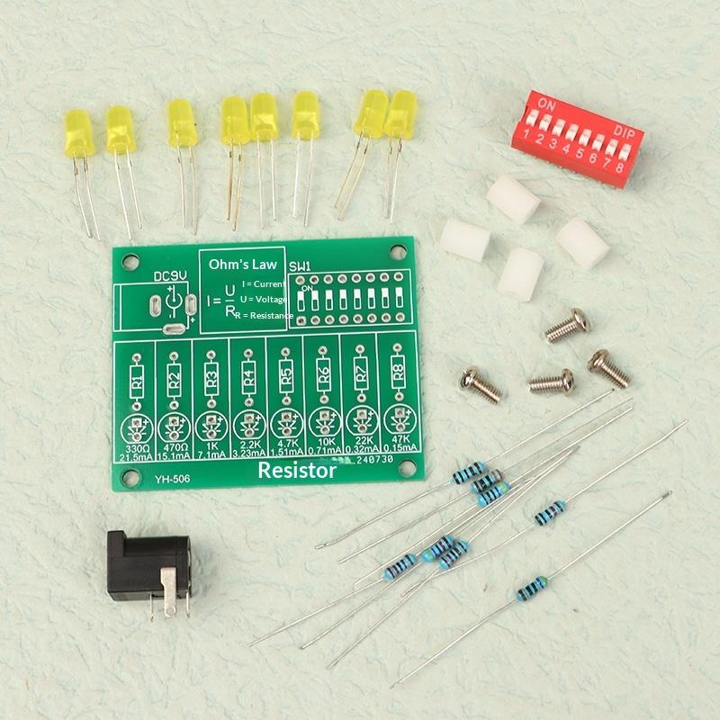 Science Hobby Kit - Kit Praktik Penyolderan Elektronik DIY, Alat