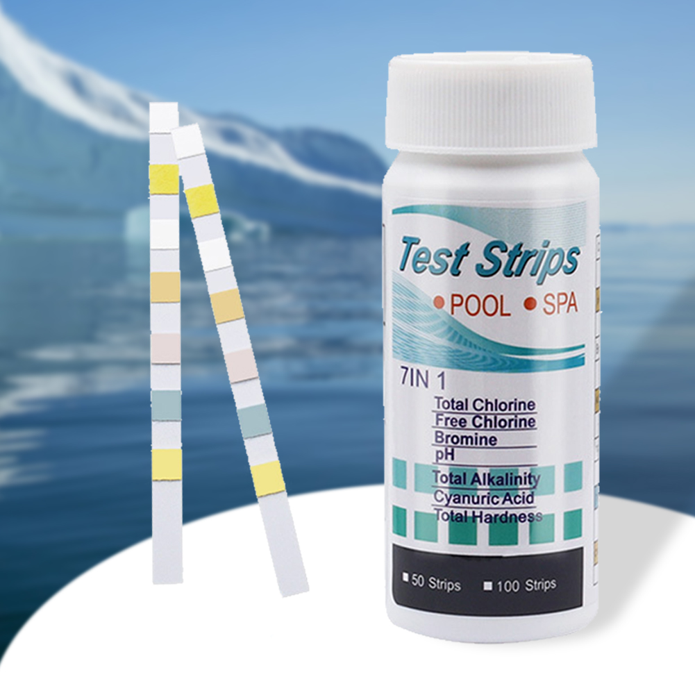 50/100 Buah Strip PH Uji Air 7 - Ph Strip Test ulasan dan harga