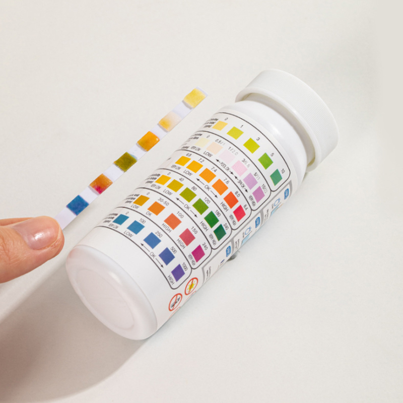 Strip Tes PH Klorin 6 In 1 - 5 - Ph Strip Test ulasan dan harga