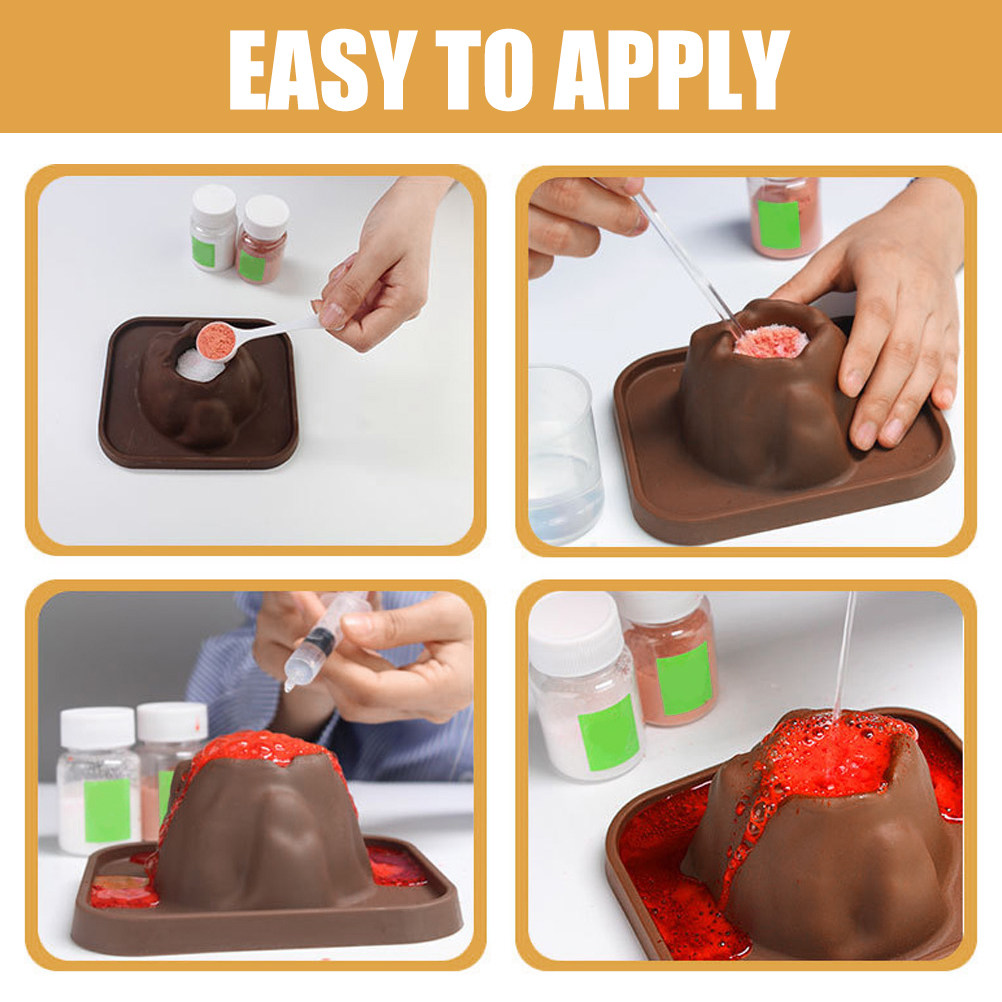 6Pcs Model Gunung Berapi untuk - Volcano Kit Eruption ulasan dan harga