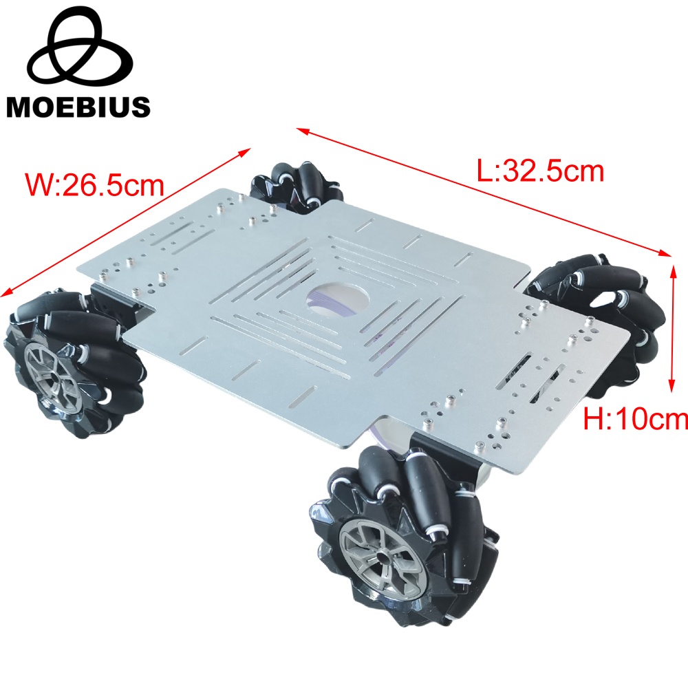 Kit Mobil Robot Roda Mecanum 4 - Robot Arm Motor ulasan dan harga