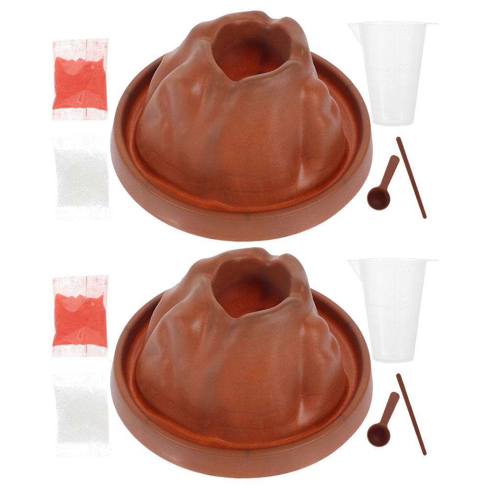 2Set Set Percobaan Letusan Gun - Volcano Kit Eruption ulasan dan harga