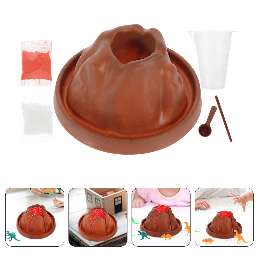 2Set Set Percobaan Letusan Gun - Volcano Kit Eruption ulasan dan harga