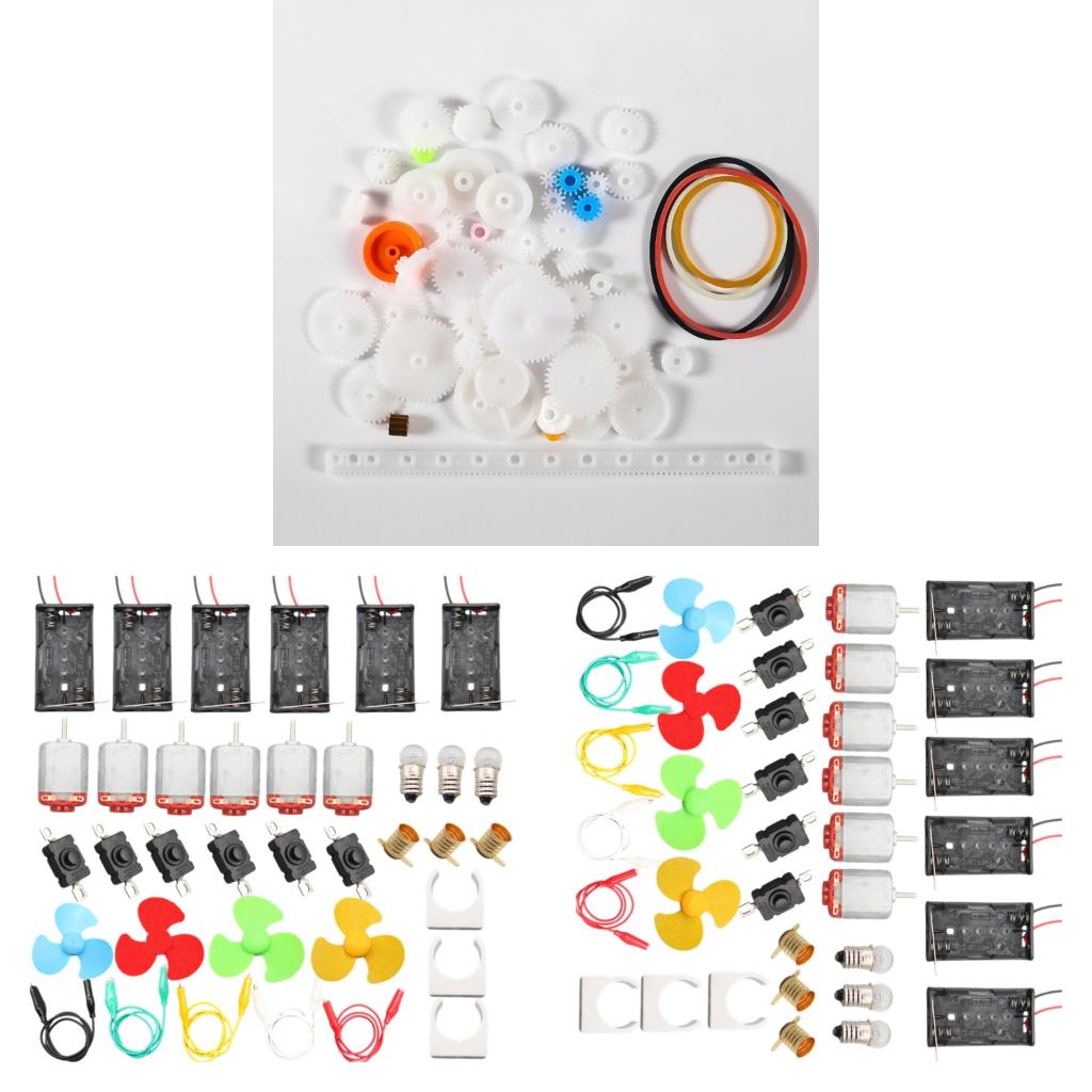 motor mainan batang 3v-12v mer - Science Hobby Kit ulasan dan harga