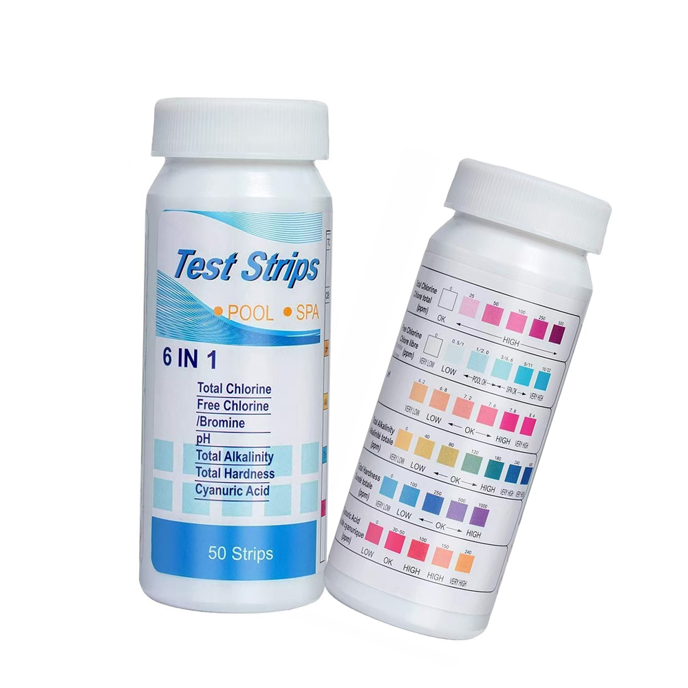 50 Buah/Botol Serbaguna 6 In 1 - Ph Strip Test ulasan dan harga