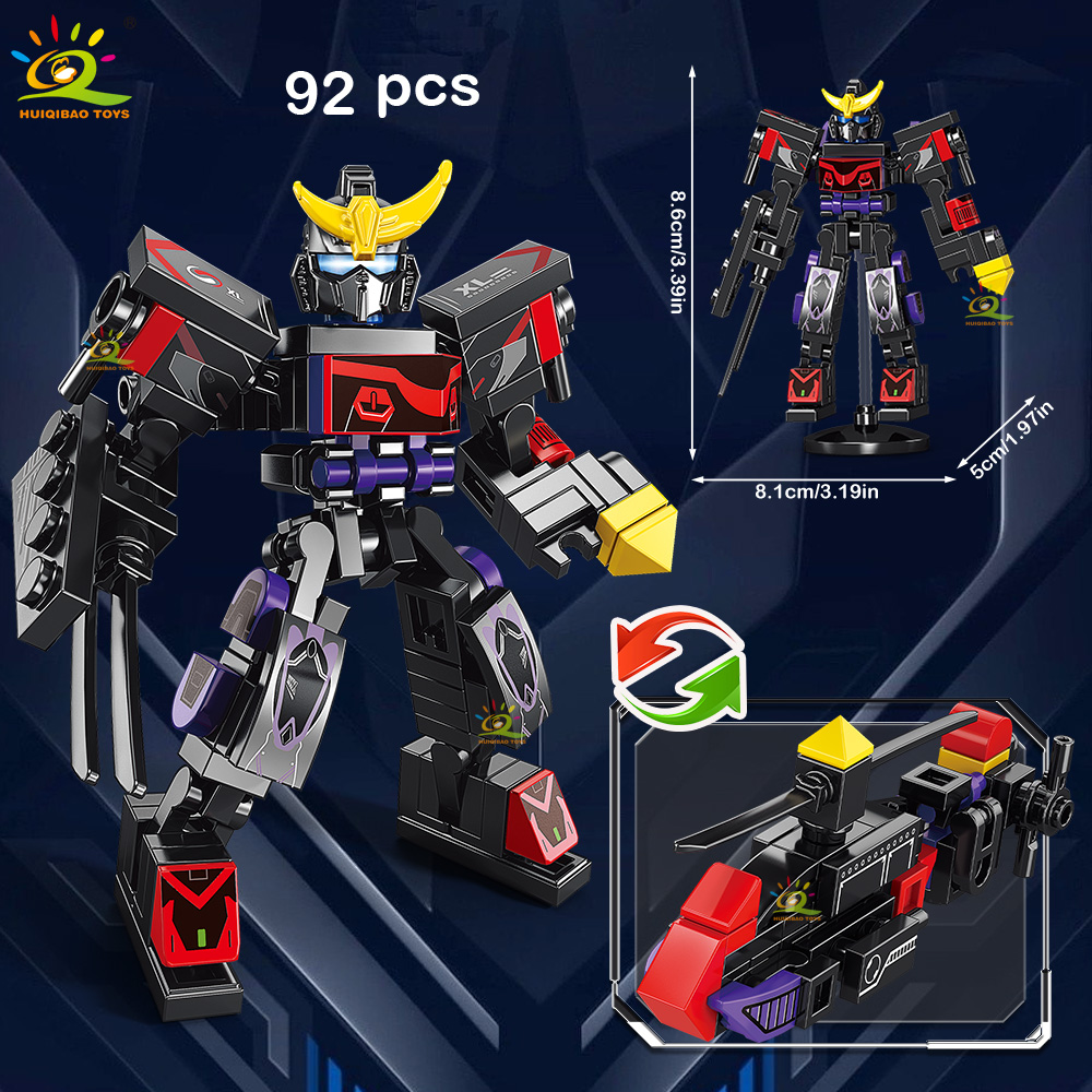 HUIQIBAO Set Blok Bangunan Rob - Science Robot ulasan dan harga