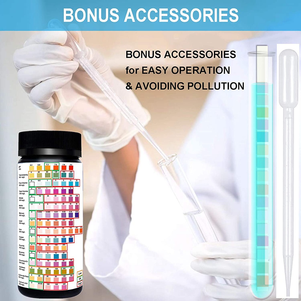 Strip pengujian air untuk air  - Ph Strip Test ulasan dan harga