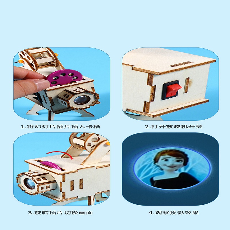 Kit Model Proyek Sains Kayu DI - Science Project Diy ulasan dan harga