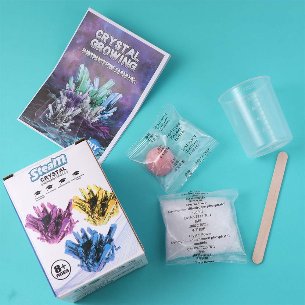 Kit Sains Penumbuh Kristal, Kr - Crystal Growing Kit ulasan dan harga