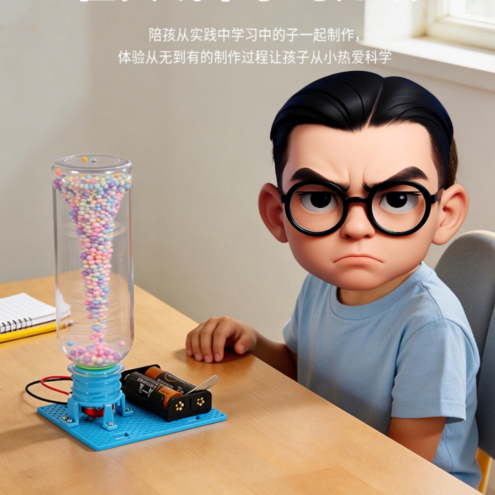 Pembuat Tornado Listrik DIY ST - Science Hobby Kit ulasan dan harga