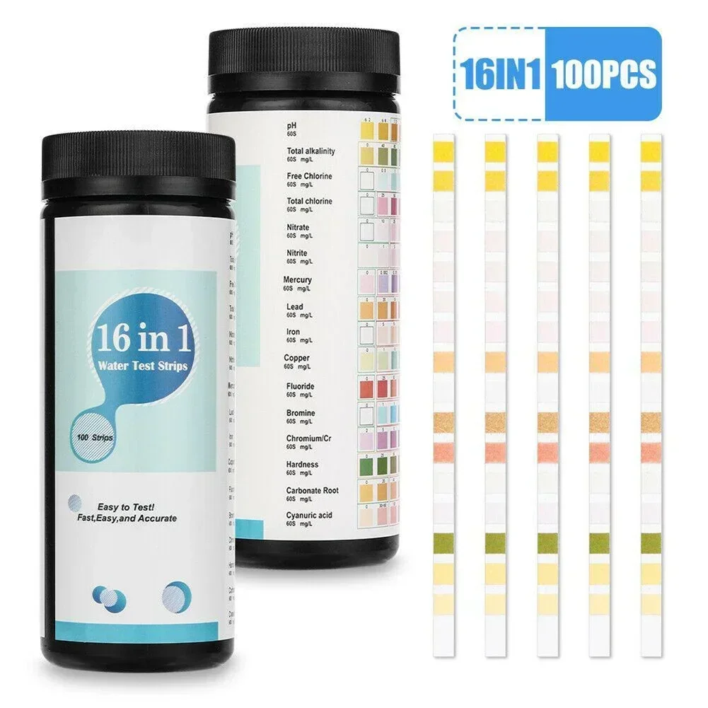 Kit uji air minum 16 In 1, Str - Ph Strip Test ulasan dan harga