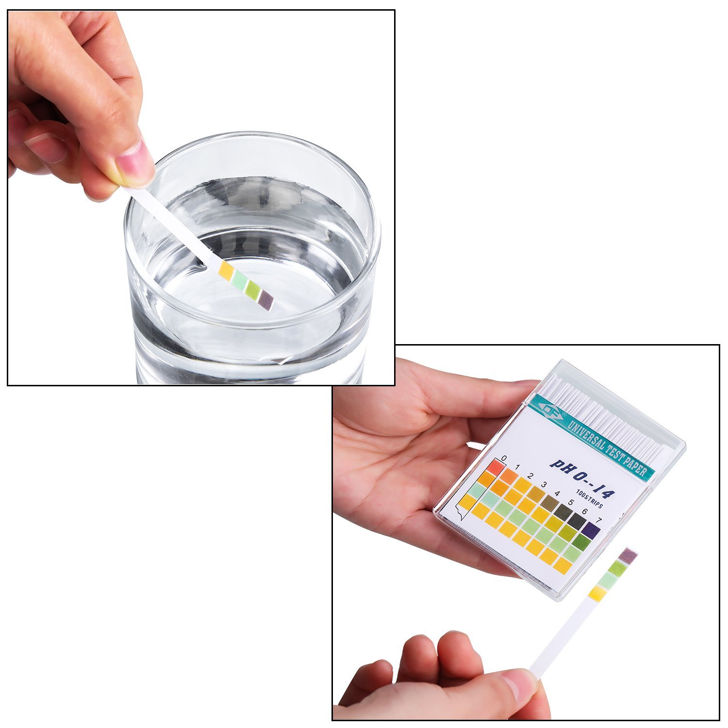 100 strip 0-14 PH kertas indik - Ph Strip Test ulasan dan harga
