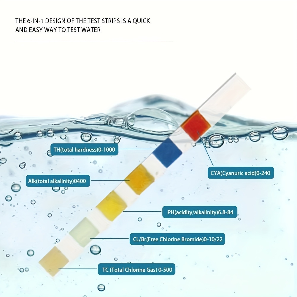 Strip Tes Air Kolam Renang & S - Ph Strip Test ulasan dan harga