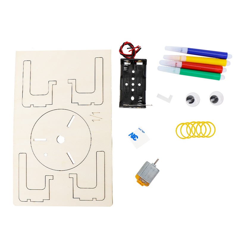 Robot Grafiti Getaran Listrik  - Science Robot ulasan dan harga