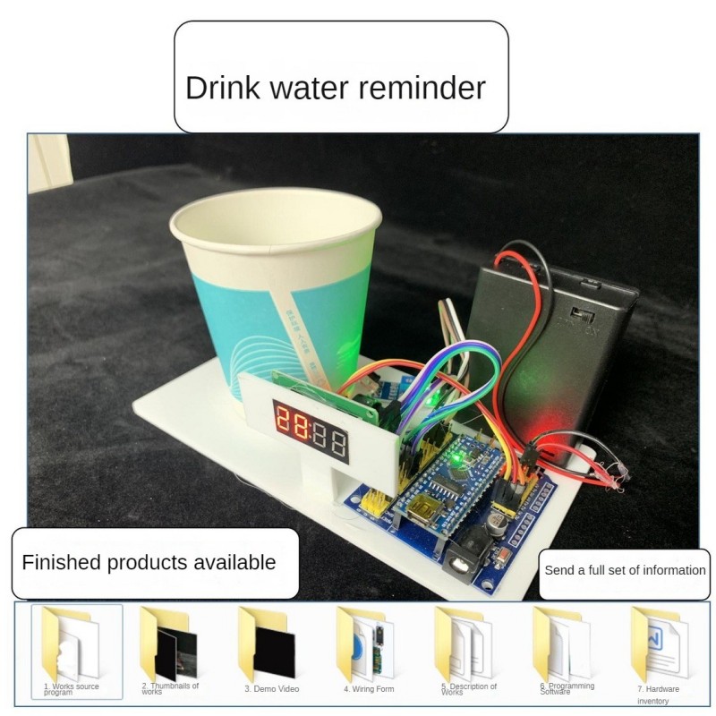 Robot Pengingat Minum Air Buat - Science Robot ulasan dan harga