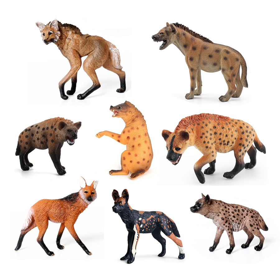 Hyena satwa liar plastik reali - Science Toy ulasan dan harga