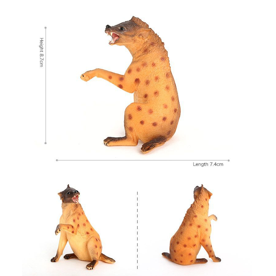 Hyena satwa liar plastik reali - Science Toy ulasan dan harga