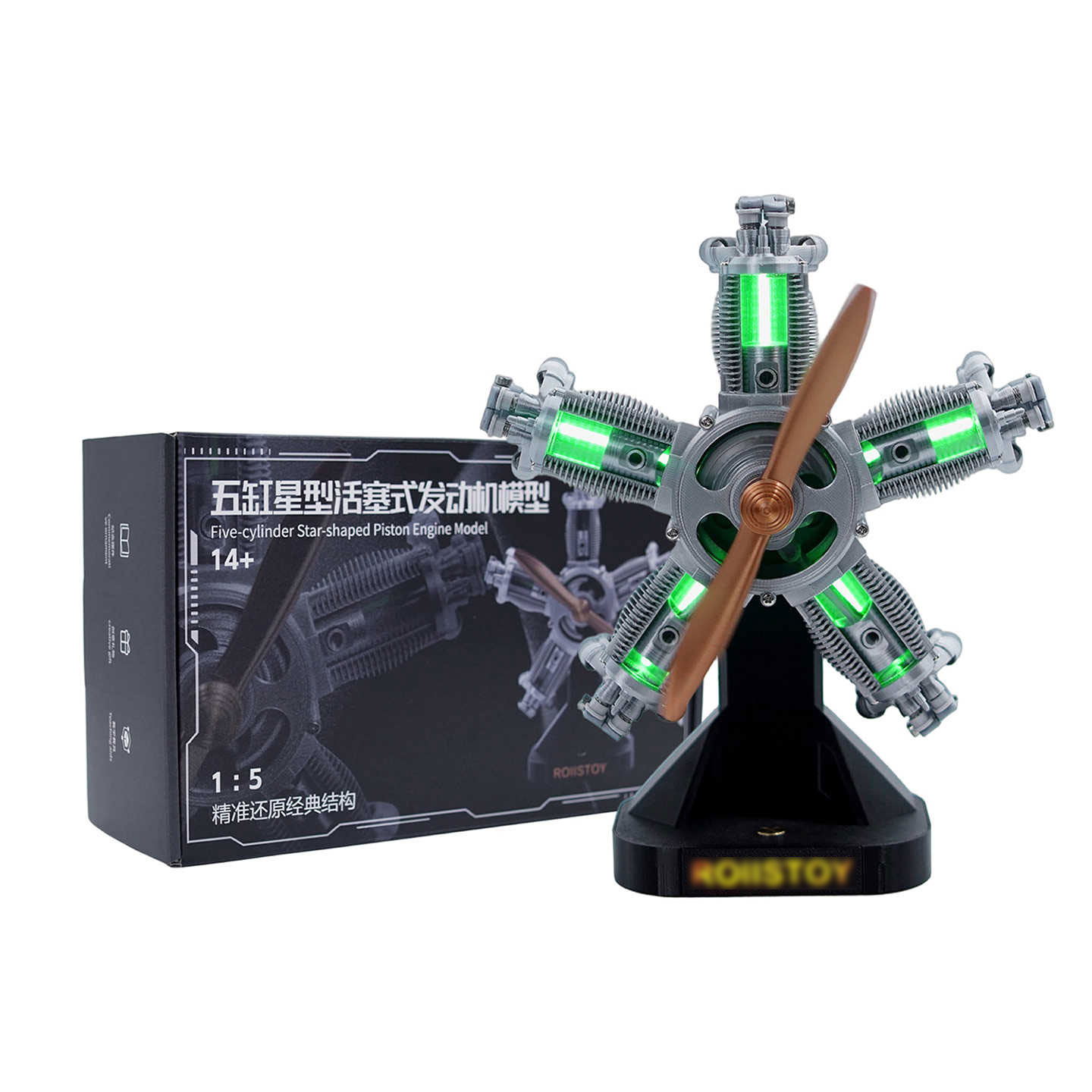Model Mesin Radial 5 Silinder  - Science And Hobby ulasan dan harga