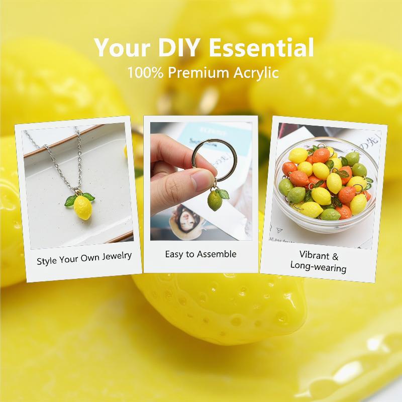 Liontin Lemon Akrilik Kecil Tr - Science Project Diy ulasan dan harga