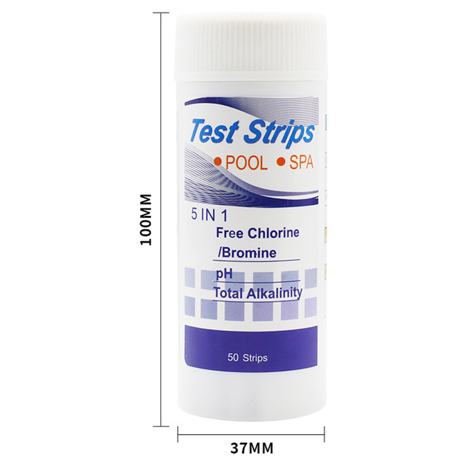 50 Buah Strip Tes PH Klorin Se - Ph Strip Test ulasan dan harga