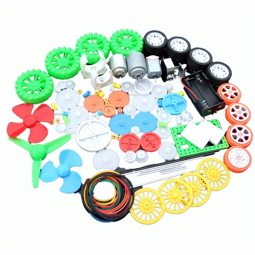 112pcs Kit Motor DC Mini Elekt - Science Project Diy ulasan dan harga