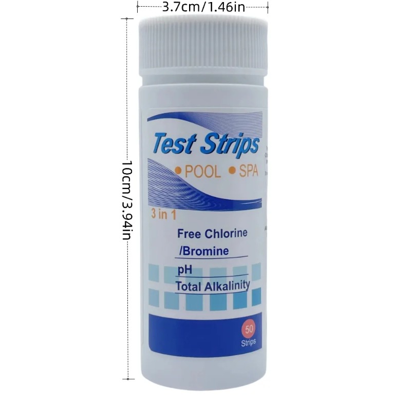 Strip Tes PH Klorin SPA Kolam  - Ph Strip Test ulasan dan harga